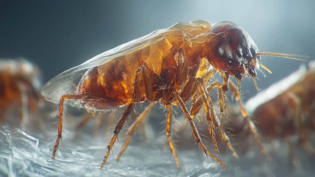 scanning electron micrograph of the head of a flea utc min 1024x576 1